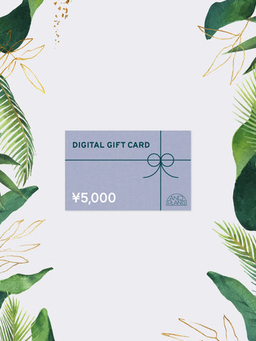 DIGITAL GIFT CARD 5,000円